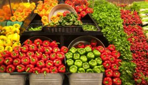 Grocery Store Produce Aisle